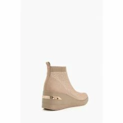 Dune London Natural Enchantment Embellished Sock Wedges 4 Dune London Natural Enchantment Embellished Sock Wedges -Dune London Sales unnamed file 4682