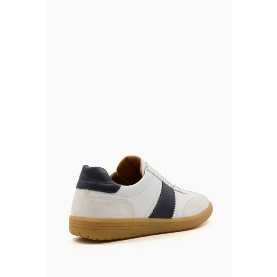 Dune London White Tumble Retro Sneakers 5 Dune London White Tumble Retro Sneakers - Image 3