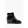 Dune London Emmey Wedge Lace Up Black Trainers 2 Dune London Emmey Wedge Lace Up Black Trainers -Dune London Sales unnamed file 4691