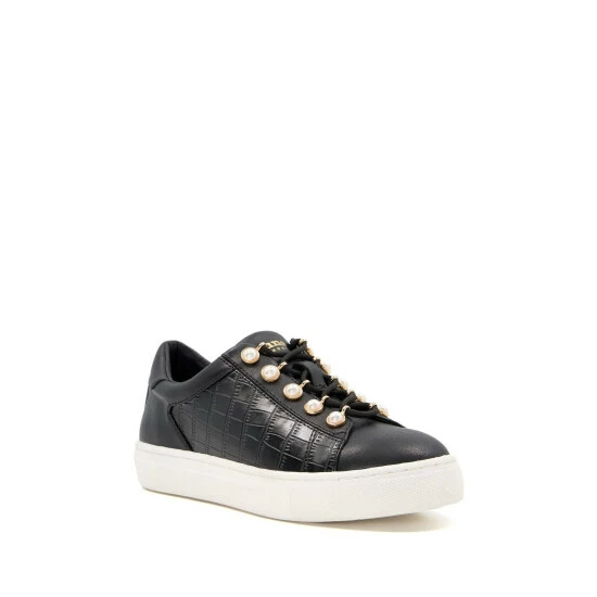 unnamed-file-4716.jpg Dune London Girls Leather Pearl-Embellished And Croc-Trim Trainers -Dune London Sales unnamed file 4716