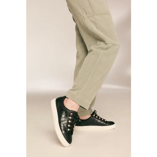 unnamed-file-4722.jpg Dune London Girls Leather Pearl-Embellished And Croc-Trim Trainers -Dune London Sales unnamed file 4722