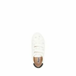 Dune London Girls Leather Star Stitch Velcro Fastened White Trainers 5 Dune London Girls Leather Star Stitch Velcro Fastened White Trainers -Dune London Sales unnamed file 4771