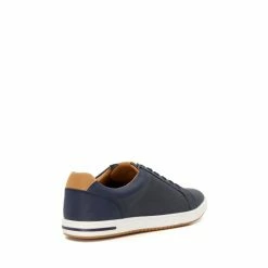 Dune London Blue Tezzy Perf Entry Trainers -Dune London Sales unnamed file 4839