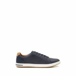 Dune London Blue Tezzy Perf Entry Trainers -Dune London Sales unnamed file 4842