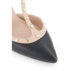 Dune London Cliopatra Black Studded T-Bar Open Court Shoes -Dune London Sales unnamed file 485