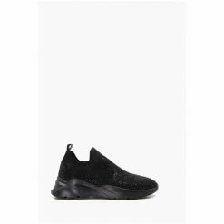 Dune London Elixir Hot Fix Embellished Black K Trainers 6 Dune London Elixir Hot Fix Embellished Black K Trainers -Dune London Sales unnamed file 4892