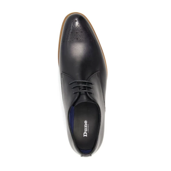 Dune London Sebastians 3 Black Eye Brogue Toe Deta Boots 6 Dune London Sebastians 3 Black Eye Brogue Toe Deta Boots - Image 4