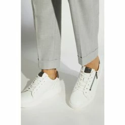 Dune London White Tribute Zip Detail Cupsole Trainers 6 Dune London White Tribute Zip Detail Cupsole Trainers -Dune London Sales unnamed file 4974