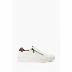 Dune London White Tribute Zip Detail Cupsole Trainers 7 Dune London White Tribute Zip Detail Cupsole Trainers -Dune London Sales unnamed file 4975