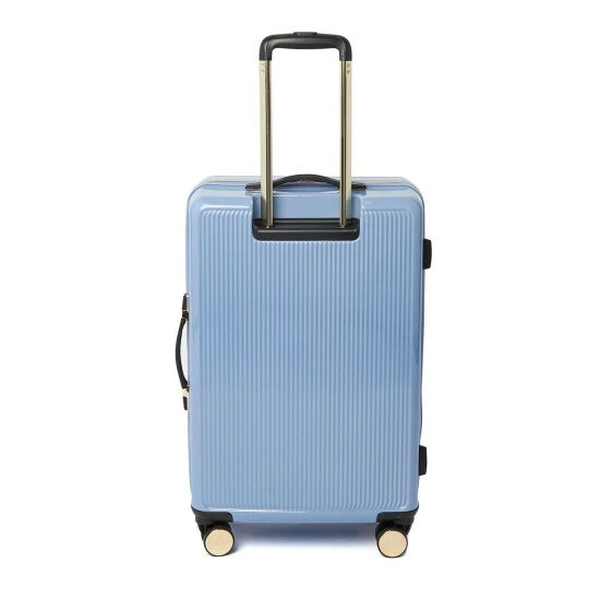 Dune London Ice Blue 67cm Medium Suitcase 4 Dune London Ice Blue 67cm Medium Suitcase - Image 2