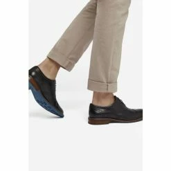 Dune London Pollodium Black Leather Heavy Brogue Shoes -Dune London Sales unnamed file 510