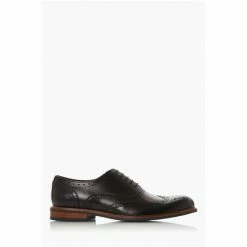 Dune London Pollodium Black Leather Heavy Brogue Shoes -Dune London Sales unnamed file 511