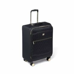 Dune London Oriel Black Monogram 66cm Medium Suitcase -Dune London Sales unnamed file 5113