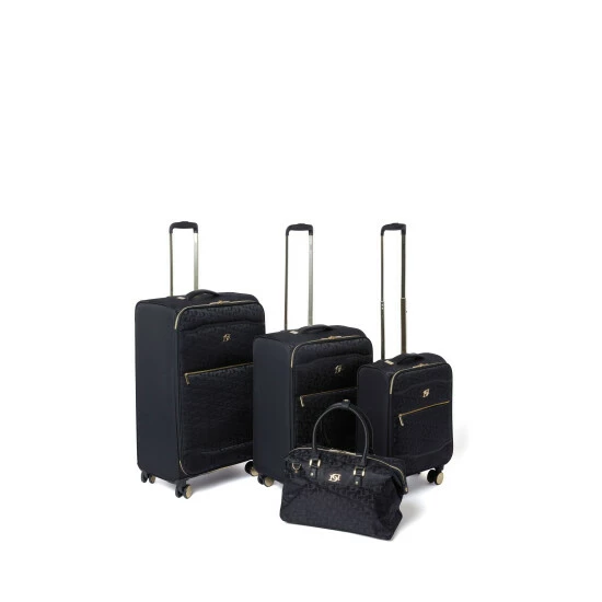 Dune London Oriel Black Monogram 55cm Cabin Case 6 Dune London Oriel Black Monogram 55cm Cabin Case - Image 4