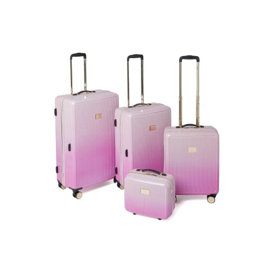 Dune London Pink 77cm Large Suitcase 6 Dune London Pink 77cm Large Suitcase - Image 4