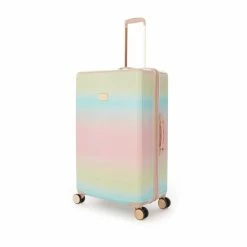 Dune London Dune Pink London Olive Large Suitcase