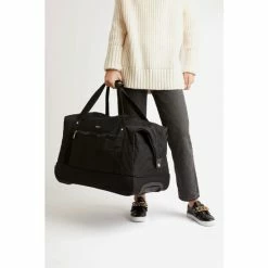 Dune London Large Oracle Wheeled Black Holdall 8 Dune London Large Oracle Wheeled Black Holdall -Dune London Sales unnamed file 5144