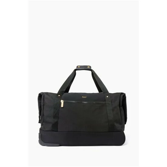 Dune London Large Oracle Wheeled Black Holdall 6 Dune London Large Oracle Wheeled Black Holdall - Image 4