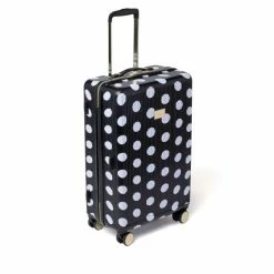 Dune London Black And White Polka Dot 67cm Medium Suitcase 9 Dune London Black And White Polka Dot 67cm Medium Suitcase -Dune London Sales unnamed file 5154