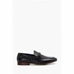 Dune London Black Wf Santino Woven Trim Loafers -Dune London Sales unnamed file 516