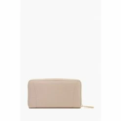 Alternative view of Dune London Natural Kallas Stitch Detail Zip Around Purse