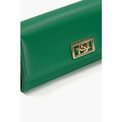 Dune London Green Kingly Foldover Purse -Dune London Sales unnamed file 5197