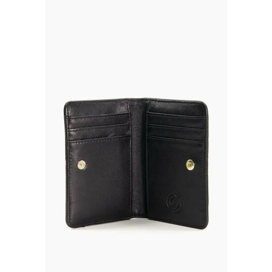 Dune London Knightsbridge Leather Quilted Black Card Purse 4 Dune London Knightsbridge Leather Quilted Black Card Purse - Image 2