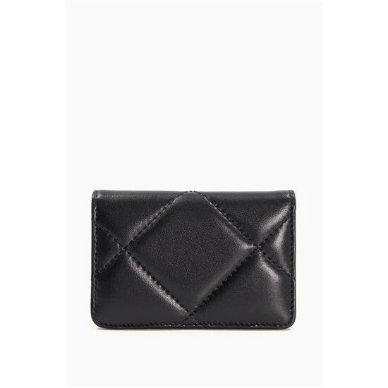 Dune London Knightsbridge Leather Quilted Black Card Purse 6 Dune London Knightsbridge Leather Quilted Black Card Purse - Image 4