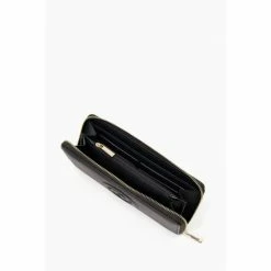 Alternative view of Dune London Kexter Black Logo Zip Around Purse