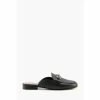 Dune London Black Glowin Backless Snaffle Trim Shoes -Dune London Sales unnamed file 522