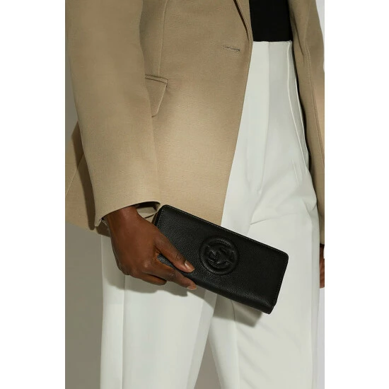 Dune London Kexter Black Logo Zip Around Purse 5 Dune London Kexter Black Logo Zip Around Purse - Image 3
