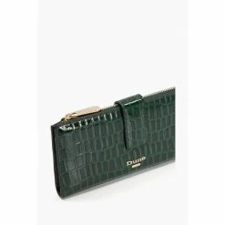 Dune London Green Klim Slimline Purse -Dune London Sales unnamed file 5227