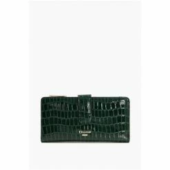 Dune London Green Klim Slimline Purse -Dune London Sales unnamed file 5229