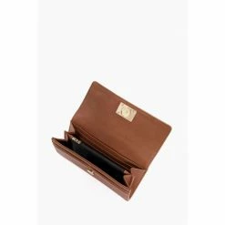 Alternative view of Dune London Brown Kingly Foldover Purse