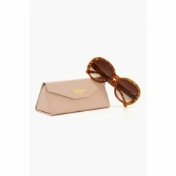 Alternative view of Dune London Brown Gracylou Chunky Oval Glasses