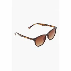 Dune London Ospen Brown Transparent Frame Sunglasses