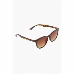 Alternative view of Dune London Ospen Brown Transparent Frame Sunglasses