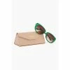 Dune London Green Gwinnie Oval Cateye Glasses -Dune London Sales unnamed file 5300