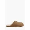 Dune London Tan Grey Forage Warm Lined Mule Slippers -Dune London Sales unnamed file 5313