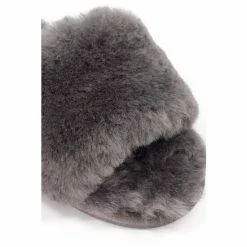 Dune London Grey Wallflower Sheepskin Slippers 12 Dune London Grey Wallflower Sheepskin Slippers -Dune London Sales unnamed file 5327
