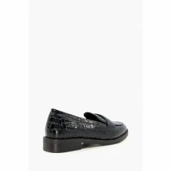 Dune London Gissele Diamante Welt Black Loafers -Dune London Sales unnamed file 535