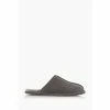Dune London Grey Fir Warm Lined Mule Slippers -Dune London Sales unnamed file 5370
