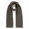 Dune London Grey Ottto Cable Knit Scarf -Dune London Sales unnamed file 5388