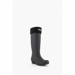 Alternative view of Dune London Black Tellie High Leg Wellies