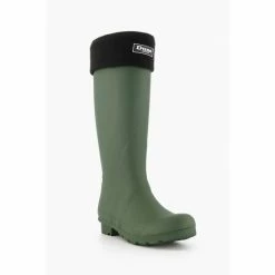 Alternative view of Dune London Green Tellie High Leg Wellies