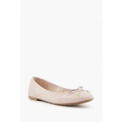 Dune London Gold Harpar 2 Embossed Ballet Pumps -Dune London Sales unnamed file 542