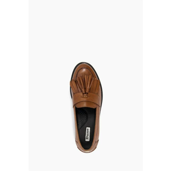 Dune London Natural Guardian Kilted Tassel Eva Loa Shoes 6 Dune London Natural Guardian Kilted Tassel Eva Loa Shoes - Image 4