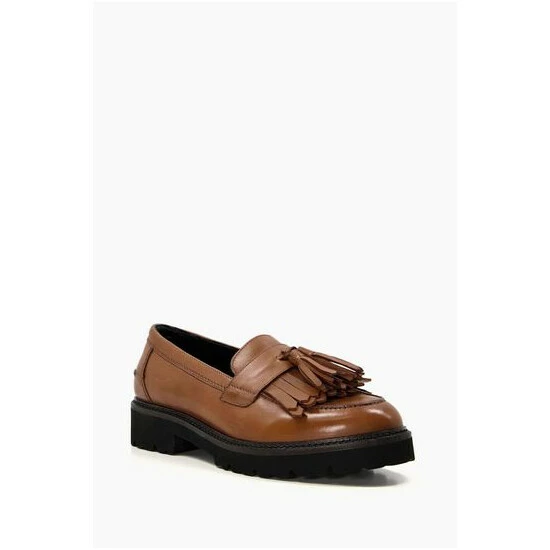 Dune London Natural Guardian Kilted Tassel Eva Loa Shoes 7 Dune London Natural Guardian Kilted Tassel Eva Loa Shoes - Image 5