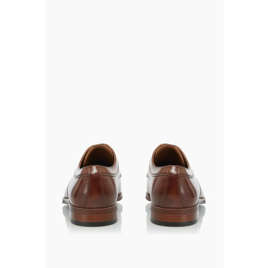 Dune London Brown Sparrows Smart Gibson Shoes 8 Dune London Brown Sparrows Smart Gibson Shoes - Image 6