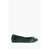 Dune London Green Hartlyn Ballerina Shoes -Dune London Sales unnamed file 566